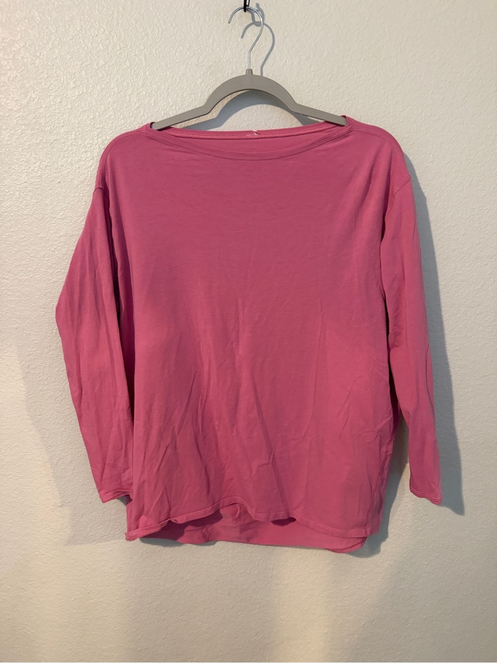 lululemon athletica Relaxed Boatneck Long-Sleeve Top - Rose Pink